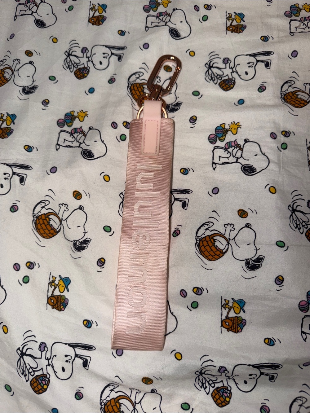 Lilac/Pink Kids Keychain Strap - Branded Wristlet